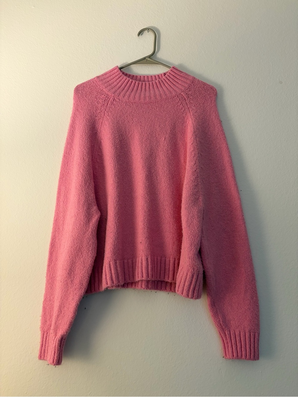 Old Navy Pink Cowl Neck Sweater